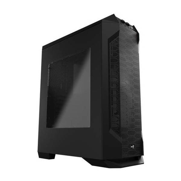 Aerocool LS-5200 No Power Supply ATX Mid Tower (Black) EN58317